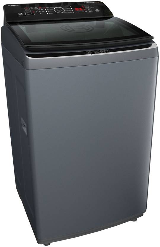 Bosch 6.5 kg 5 Star With Vario Drum & Anti Tangle Program Fully Automatic Top Load Washing Machine Grey (WOE651D0IN)-2