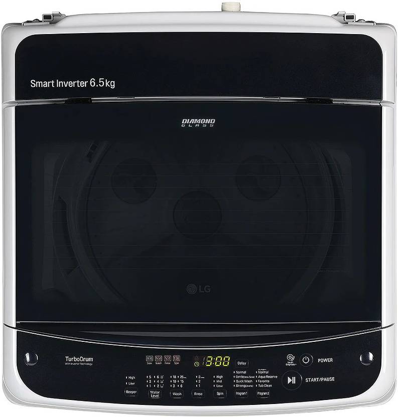 LG 6.5 kg withWi-Fi Enabled Fully Automatic Top Load Washing Machine Silver (T65SPSF1ZA)-4