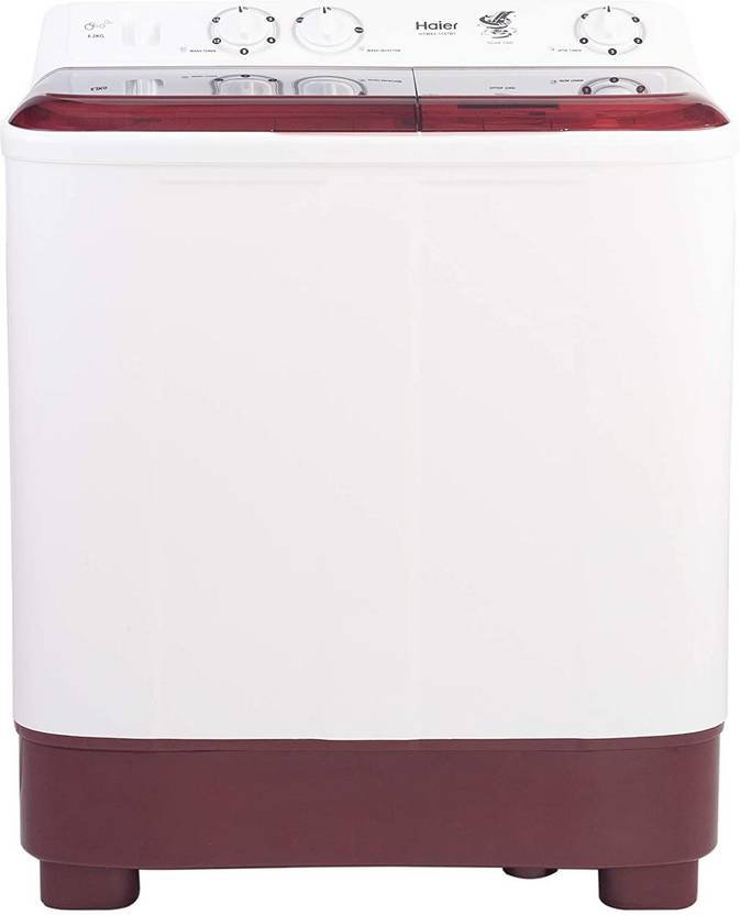 Haier 7 kg Semi Automatic Top Load Washing Machine White (HTW70-1187BO)-1