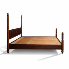 Victorian Style Solid Sheesham Wood Four Poster Bed