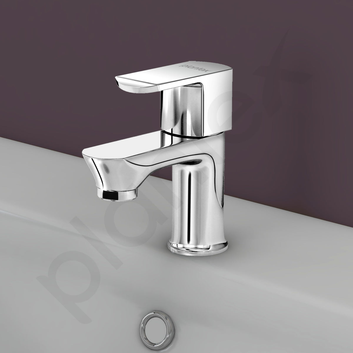 Plantex Pillar Tap for Bathroom with Water Saving Aerator and Brass Spindle/Single Lever Tap for Wash Basin with Teflon Tape/Tap for Table Top Deck Mount Pillar Tap - Pack of 1 (Chrome)-6