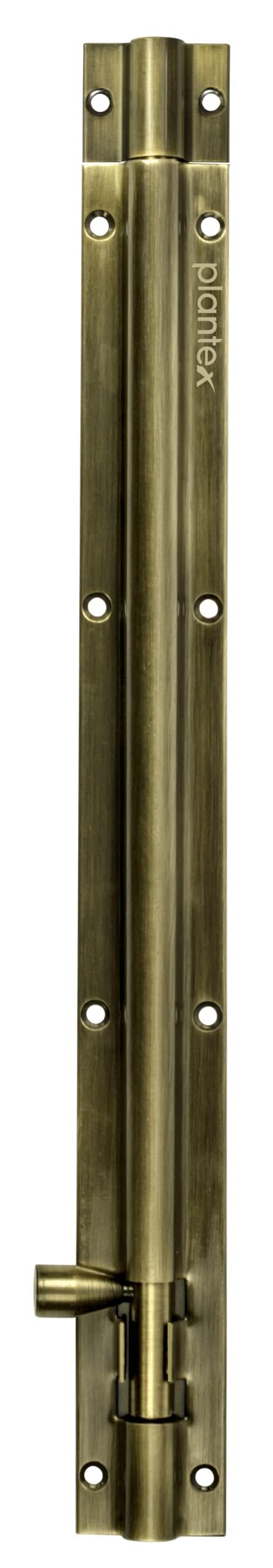 Plantex Stainless Steel 12 inch Tower Bolt/Tower Bolt for Home,Offices Doors and Windows/Tower Bolt for Main Door/Door Latch/Kundi/Chitakini/Door Latch for Windows - Pack of 1 (Brass Antique)-2