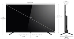 Onida 126 cm (50 inches) Nexg Series 4K QLED Smart Google TV QZ50UI-6