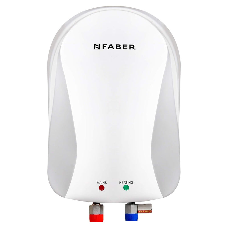 Faber 3L Water Heater | SS 304 Inner Tank & ABS Body | 4500W Power | Automatic Thermostat & Thermal Cut out | Neon Power