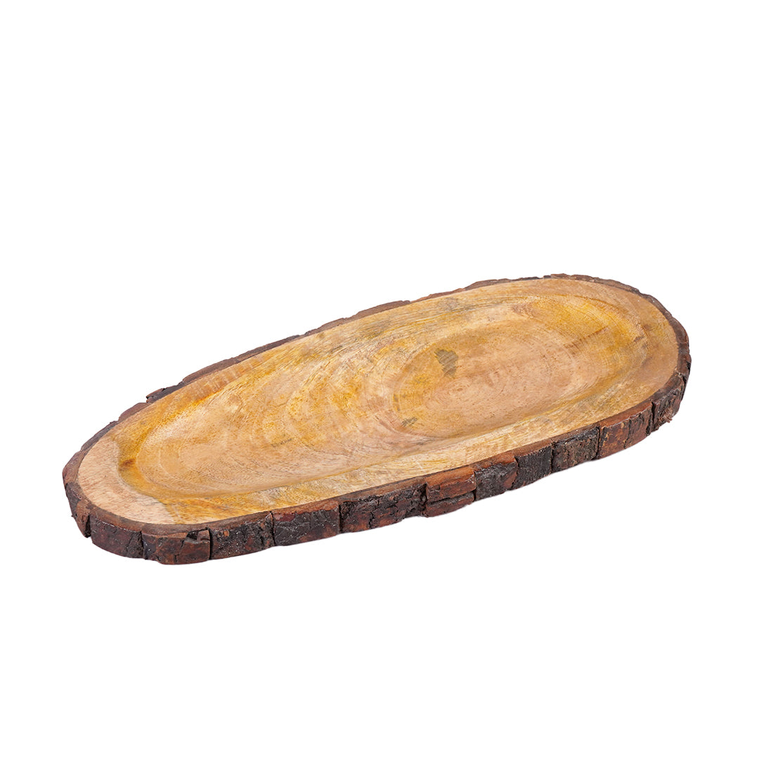 Mango Wood Tray - Oval