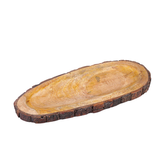 Mango Wood Tray - Oval