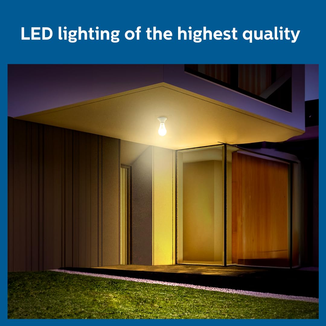 Philips 9-Watts B22 LED Warm White LED Bulb, Pack of 3, (Ace Saver)