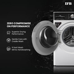 IFB 10 Kg/7 Kg/3 Kg 3-in-1, AI Powered, Fully Automatic Washer Dryer Refresher (IFB Laundrimagic®, EXECUTIVE PLUS ZXS, 9