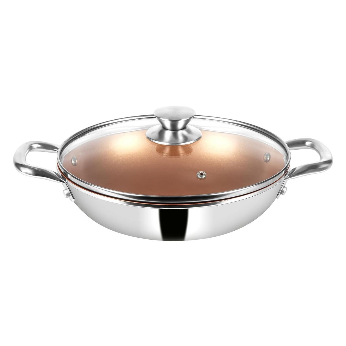 Pigeon Cerrasteel 24 cm Ceramic Coated Non-Stick Kadai