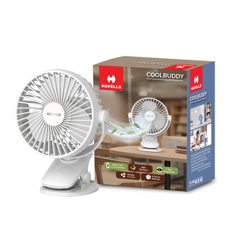 Havells COOLBUDDY Personal Rechargeable Fan-1