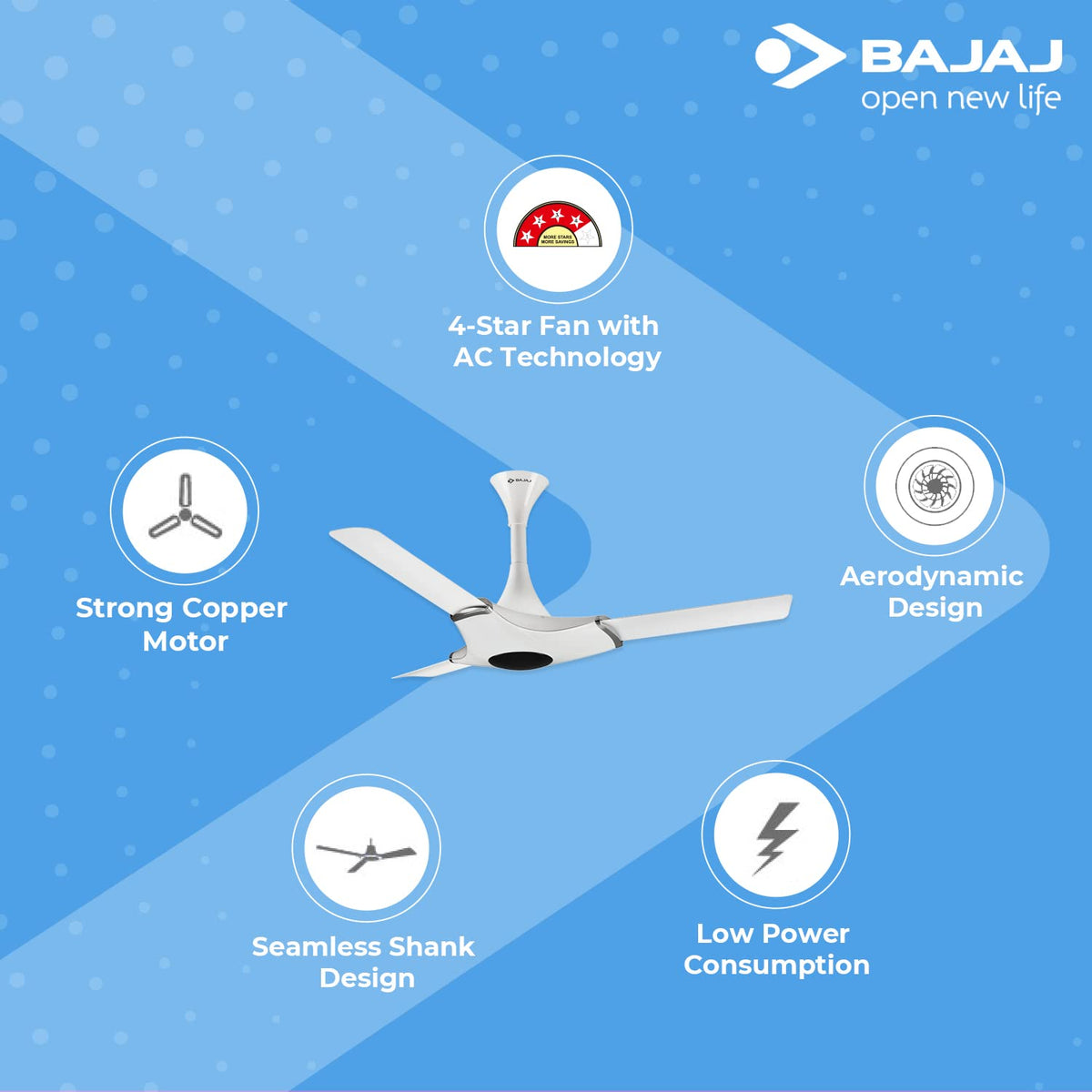 Bajaj Esperanza 1200MM Ceiling Fan For Home-5