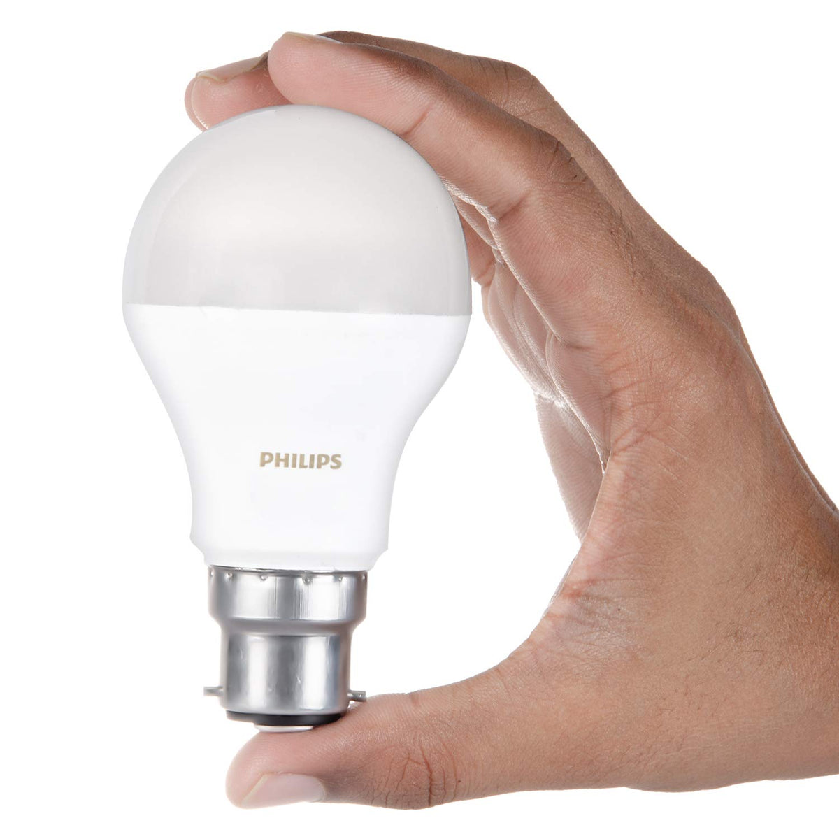 Philips Ace Saver 8.5W B22 LED Bulb, Crystal White, Pack of 8