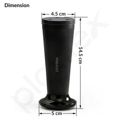Plantex 6 Inch Sofa Leg for Bed Furniture/Aluminium Sofa Leg for Table/Support Legs/Furniture Leg - Pair of 2 (4 Piece) (DTS-87, Black)-3