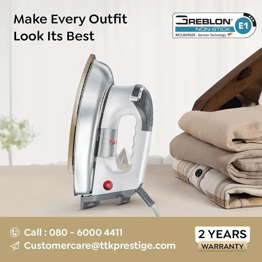 Prestige Magic Dry Iron – PDI 06, Silver