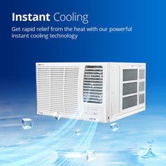 Voltas 185V Vertis Elite A 1.5 Ton 5 Star Inverter Window AC |2-in-1 Adjustable mode| Energy Efficient| Anti dust filter with Anti-Microbial coating | Copper Coil| Sleep Mode | Memory Restart| White