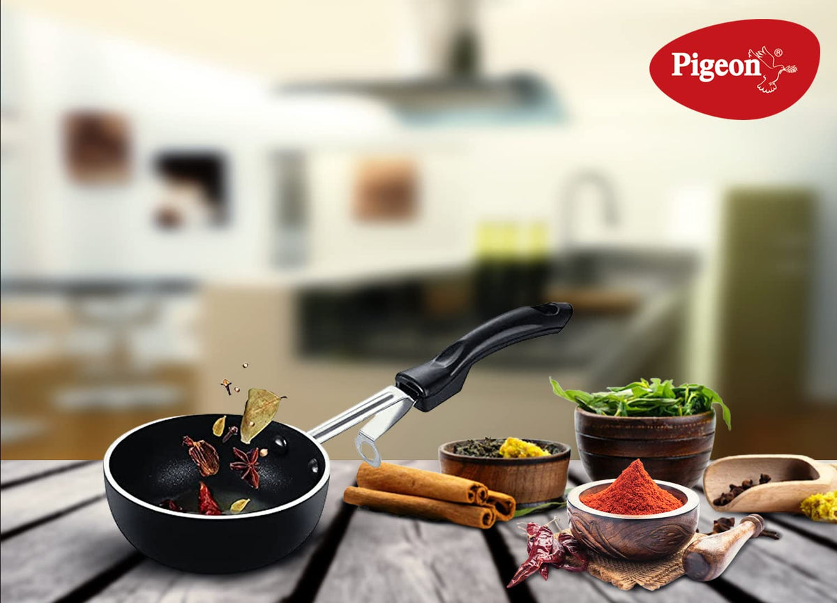 Pigeon by Stovekraft Non-Stick Tadka Pan