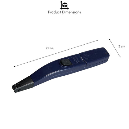 celltone Plastic Zoom Electric Gas Lighter For Kitchen Use - Battery Operated Continous Spark Gas Lighter For Stove|6 Months Warranty - Blue