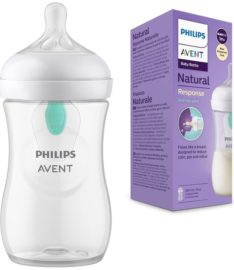 Philips Avent Anti-Colic with Airfree Vent,White,260Ml