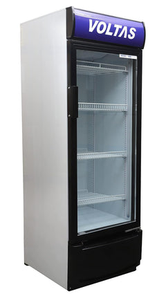 Voltas VC320/VCGT320SD Visi Cooler Plastic Single Door, Black (303L Gross).