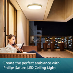 Philips 18W LED Surface Ceiling Light (Cool Day Light, B0CFDX9ZZX)