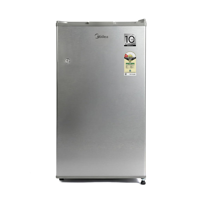 Midea 100 L 1 Star Direct Cool Single Door Mini Ref (MDRD100D1HLSS)