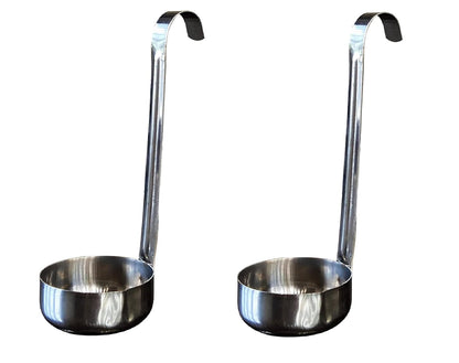 Dynore Stainless Steel Oil Ladle for Barni- Set of 2