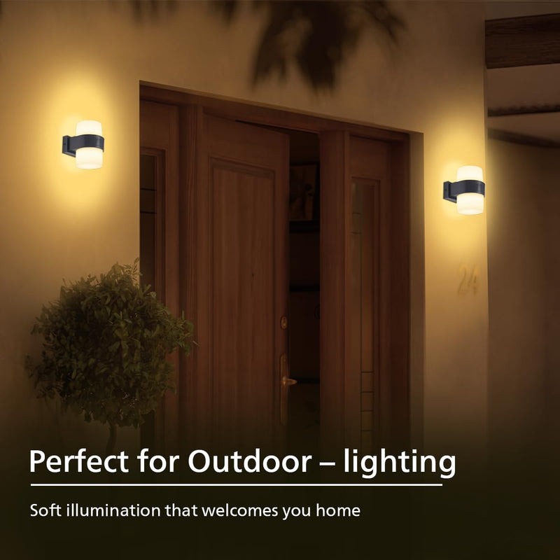 Philips 10W ARIS RD Double LED Wall Light