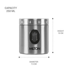 Steel Crispy Storage Jar (Milton)