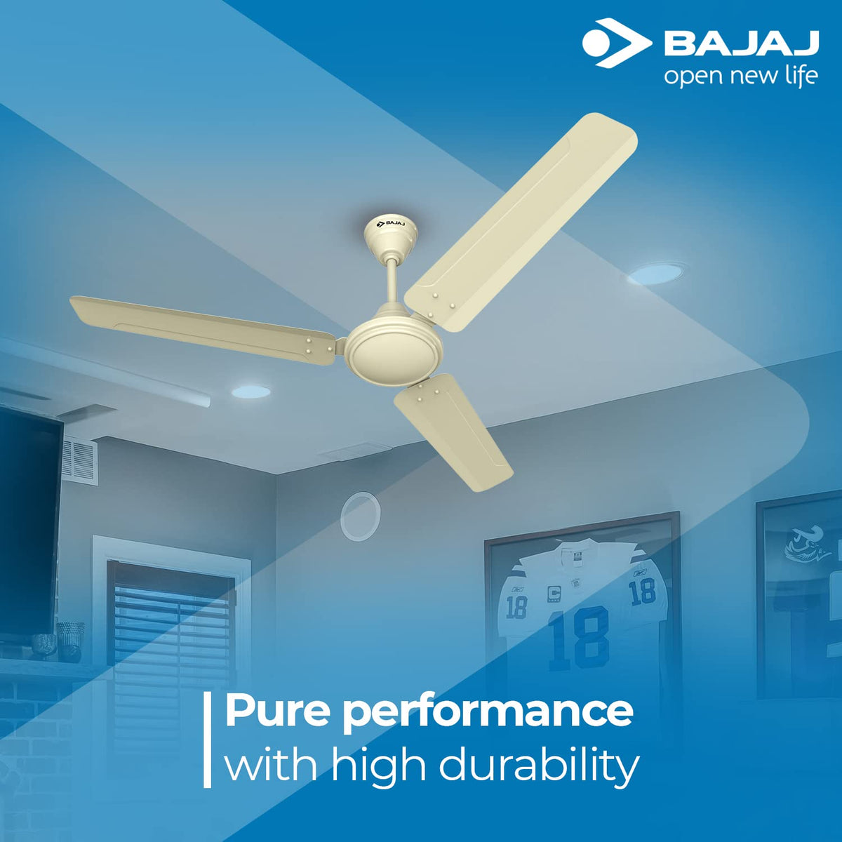 Bajaj Hurricane 1200 Mm Ceiling Fans For Home-2
