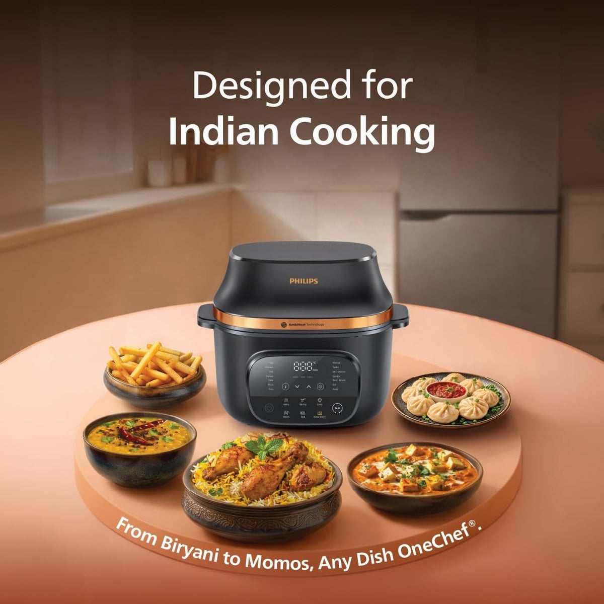 Philips Smartchoice OneChef 6L Smart All in One Device, 100% Food Safe