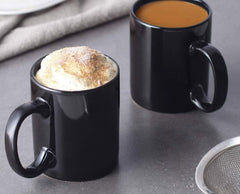Clay Craft Fine Ceramic Milk Mug for Friends and Gifting pupose Single Piece 350 ml