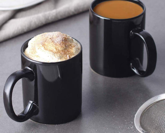 Clay Craft Fine Ceramic Milk Mug for Friends and Gifting pupose Single Piece 350 ml