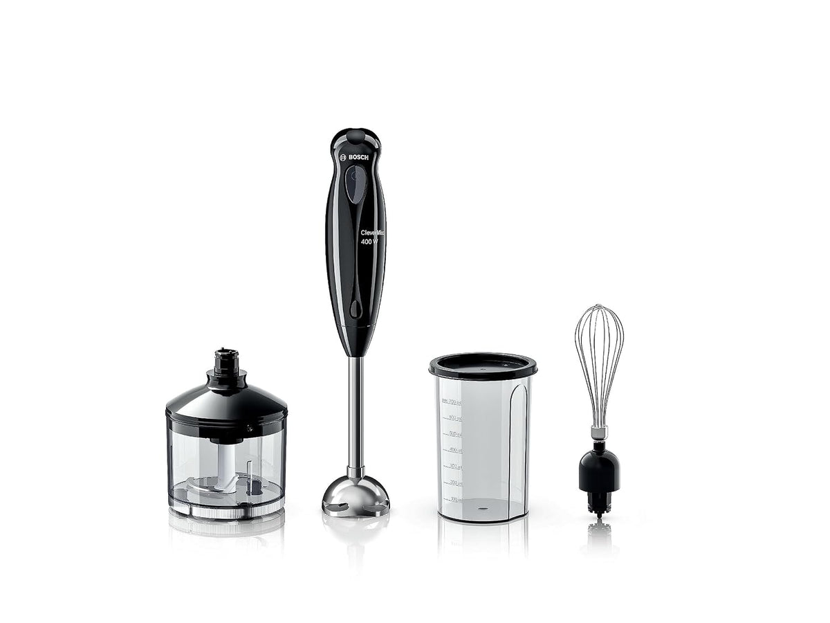Bosch Stainless Steel Hand Blender,400 Watts, Black