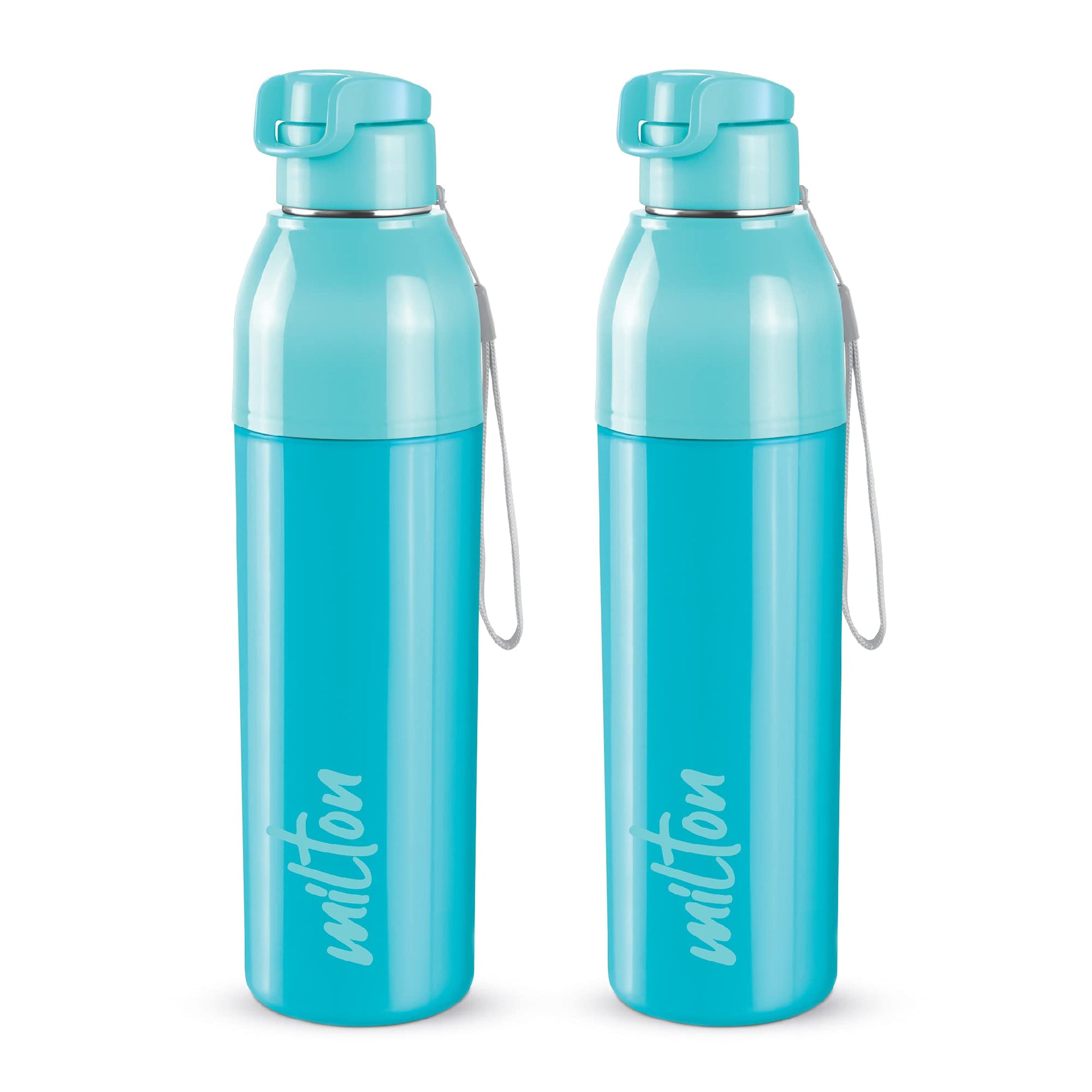 Milton Water Bottle Steel Convey 900 PU Insulated, Inner Stainless Steel Hot & Cold Bottle, 630 ml, Leak Proof, BPA Free, Ideal for Home, Office, Gym, Travelling, Black