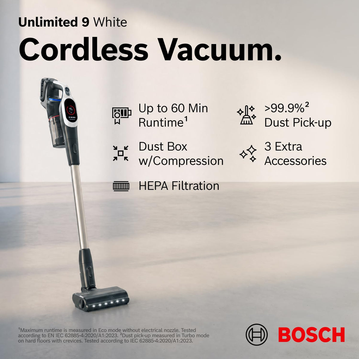 Bosch Unlimited 9 Cordless Stick Vacuum Cleaner