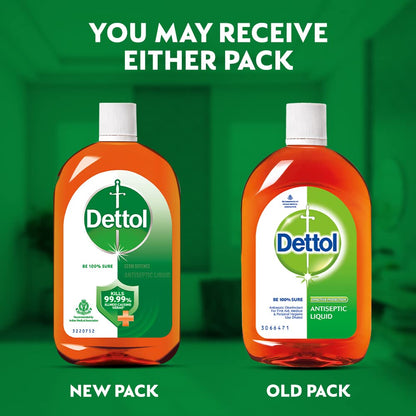 Dettol Antiseptic Liquid for First Aid , Surface Disinfection and Personal Hygiene , 1000ml