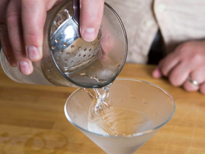 Dynore Stainless Steel 2 Pcs Julep Strainer for Bar Use