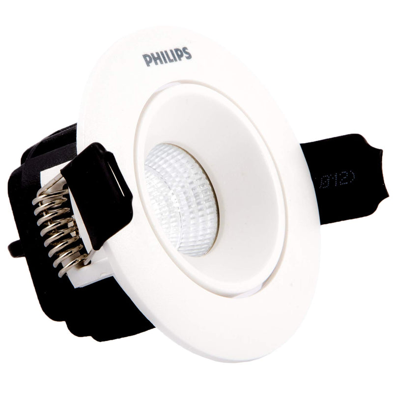 Philips 3W LED COB Lights, Warm White, Pack of 6