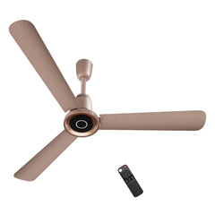 atomberg Studio Nexus 1200mm BLDC Ceiling Fan with IoT & Remote Control | BEE 5-star | New Blade Design | High Air Delivery with Moonbeam Light | Low noise | 5 Year Warranty | Blaze Brown