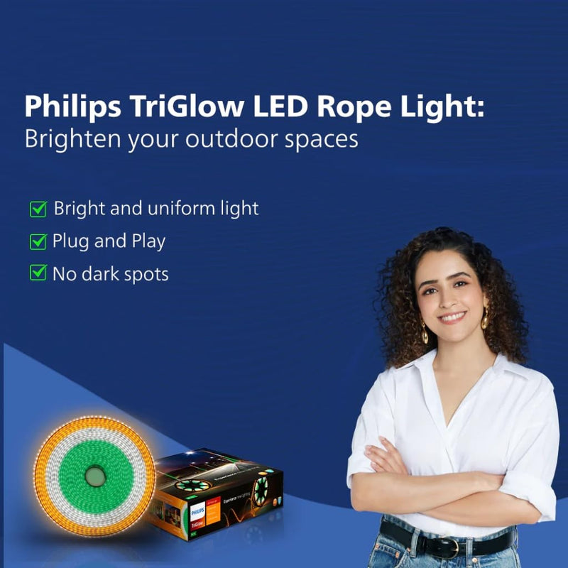Philips TriGlow 18 Mtr LED Rope Light