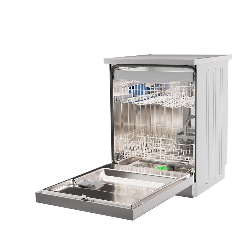 Crompton 13 Place Setting Freestanding Dishwasher with 8 Wash Programs and Turbo Drying Technology (FS-DWVOV13PS-INX)-2