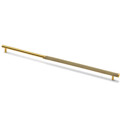 Plantex Stainless Steel & Aluminium Cabinet Handle/450mm Wardrobe Door Handle/Cupboard Pull-Push Handles for Home/Office - Pack of 1 (Brass Antique & Gold)-1