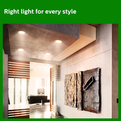 Philips Aluminium 12-Watt Round Astra Spot Recessed Cob Spot Light (Cool White), Corded Electric