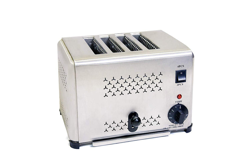 4 Slice Bread Toaster | Commercial Electric pop up Toast Automatic Breakfast Machine | Fast Breakfast Maker Bread Oven