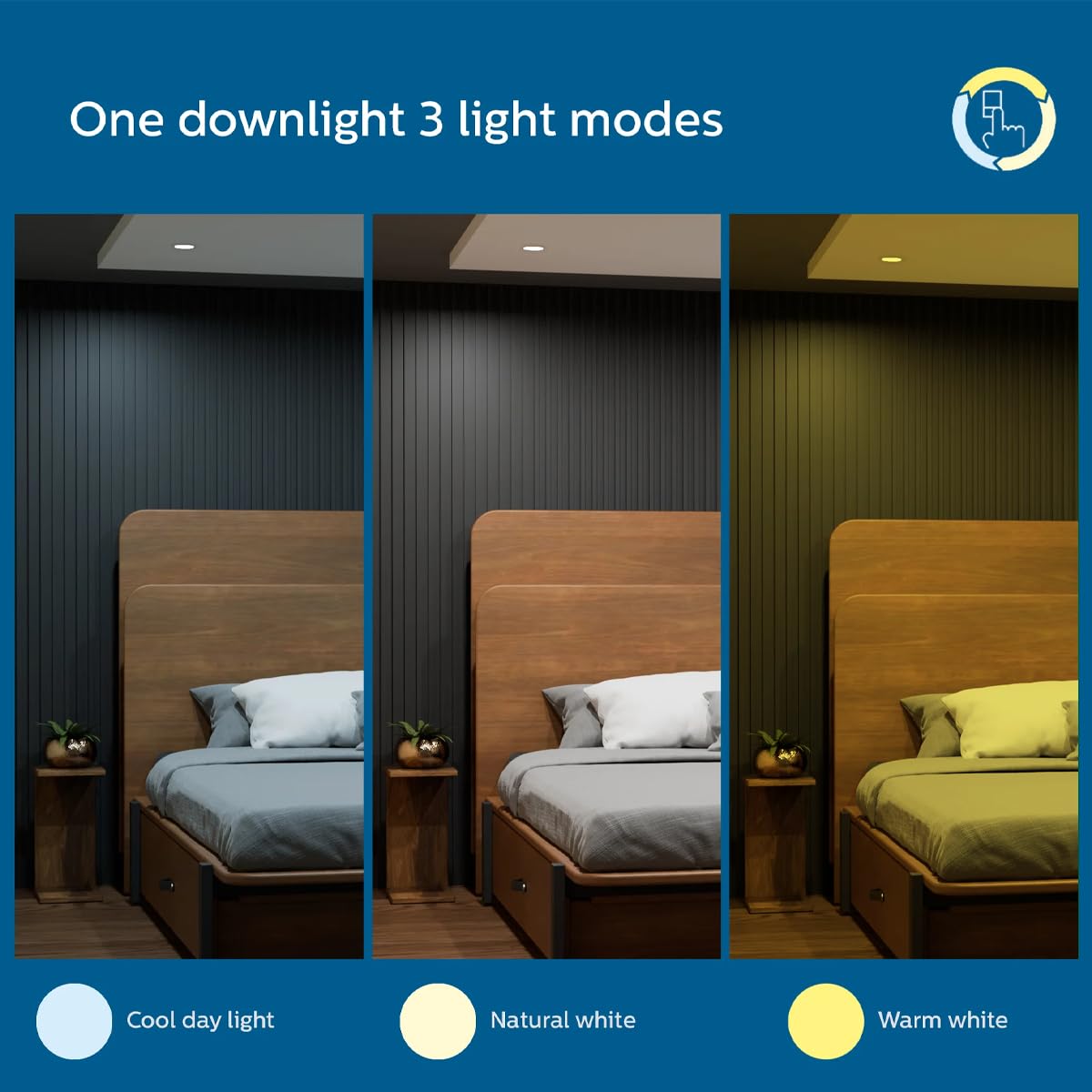 Philips StarFit 7-watt Round LED Downlighter