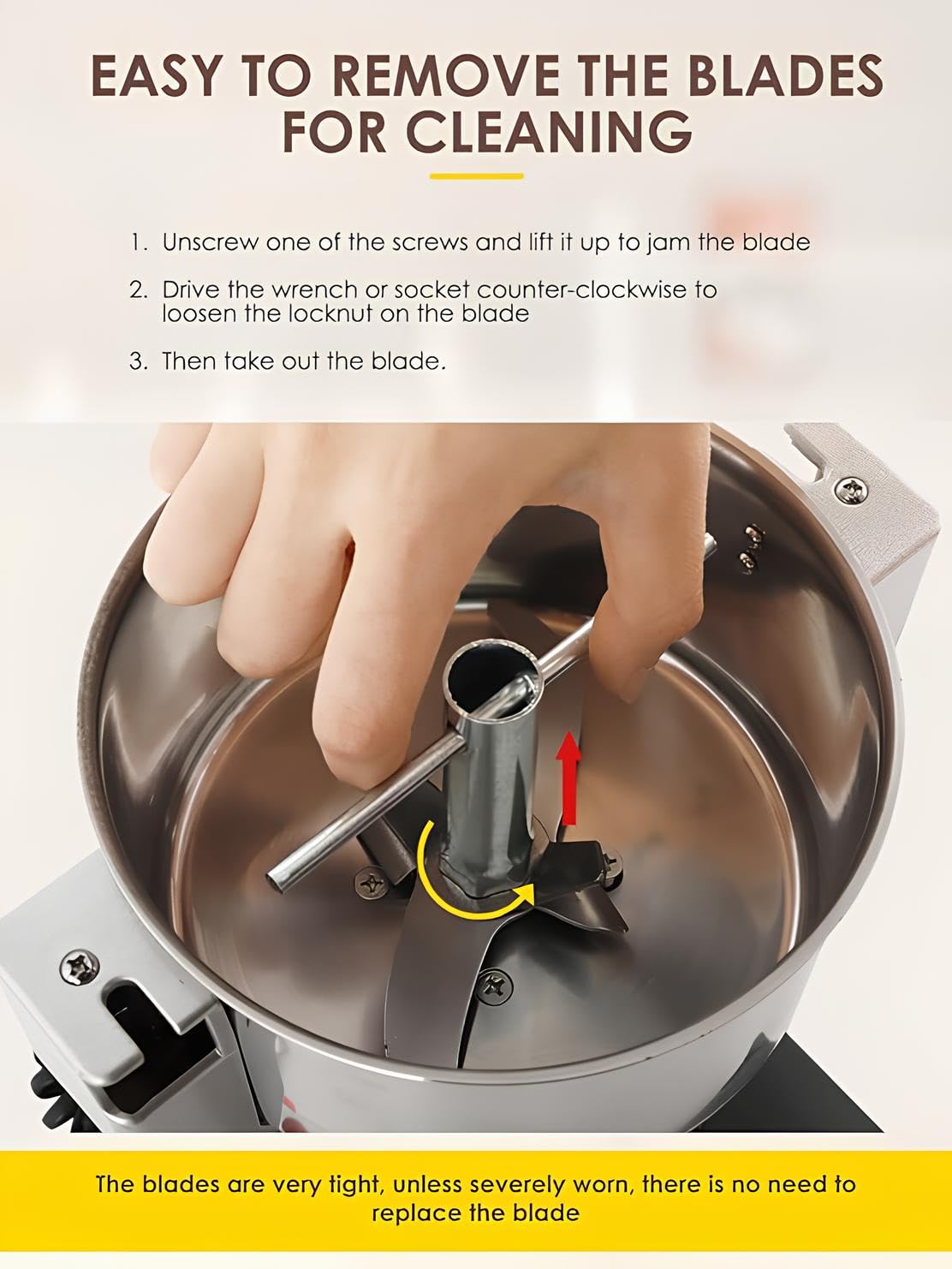 Vishvas Smallest Masala Grinding Machine for Home Use, 100gm Capacity, Portable Indian Spice Grinder, 700W Motor, Adjustable Coarseness, Stainless Steel Blades, Ergonomic Design