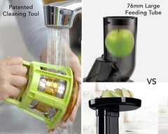 Kuvings B1700 Dark Red Professional Cold Press Whole Slow Juicer, Patented JMCS Technology for 10% More Juice, All-in-1 Fruit & Vegetable Juicer machine for home, 240W Strong Motor, PAN India Services