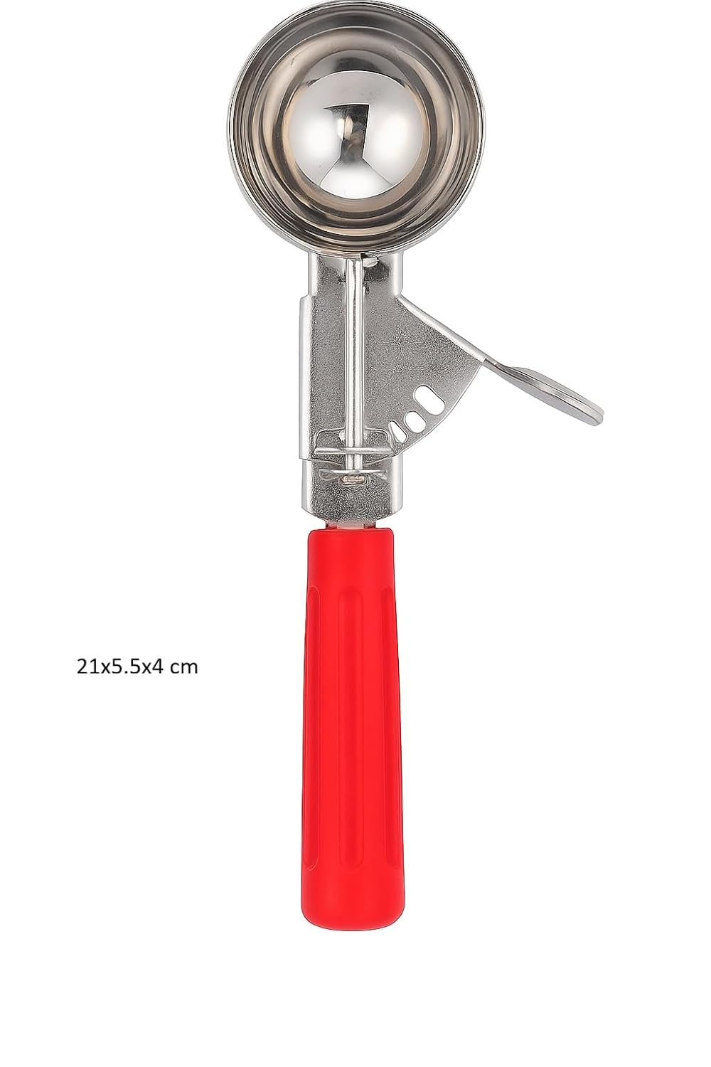 Dynore Stainless Steel Spring/Trigger Ice-Cream Scoop 55 ml