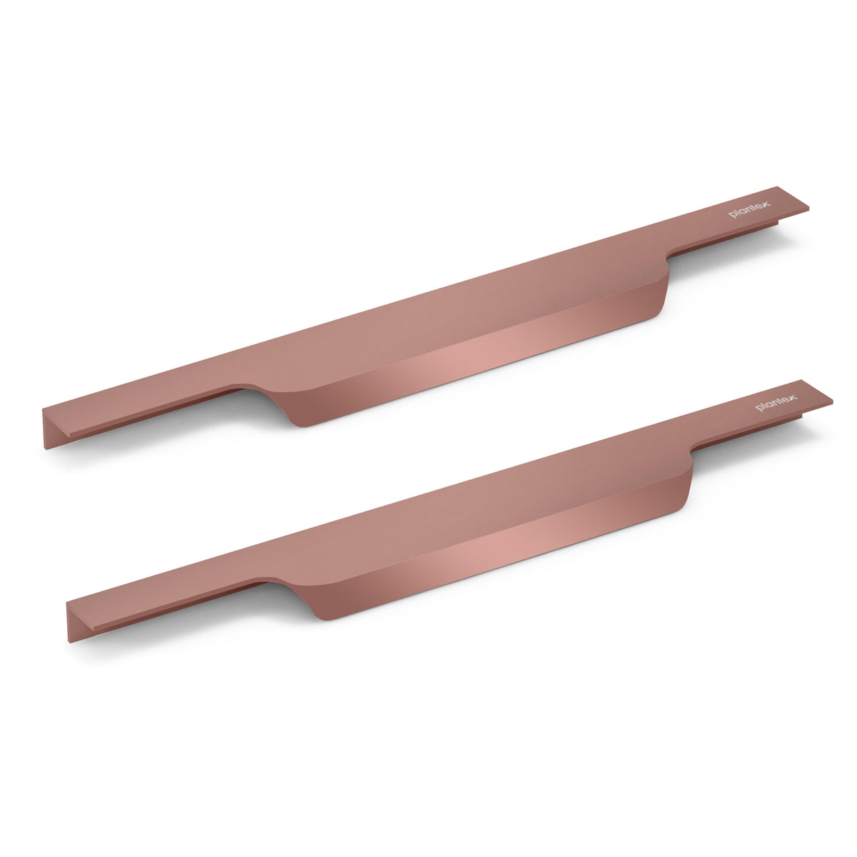 Plantex Profile Handle for Kitchen Cabinet/14 Inch Aluminium Drawer Profile Handle/Wardrobe Pull Handle for Home/Office/Hotel - Pack of 2 (Rose Gold) (Model APS-PF-1004)