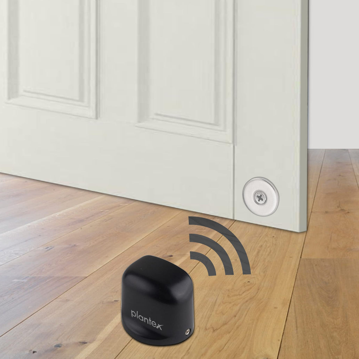 Plantex Magnet Door Stopper Foor Home/Door Holder for Main Door/Magnet Door Catcher/Magnet Stopper for Home/Stops for Door - Set of 2 (193-Black)-4